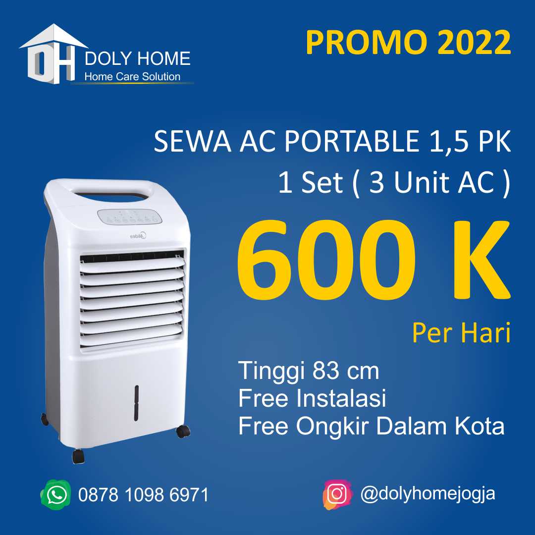 Sewa AC Portable 1,5 PK