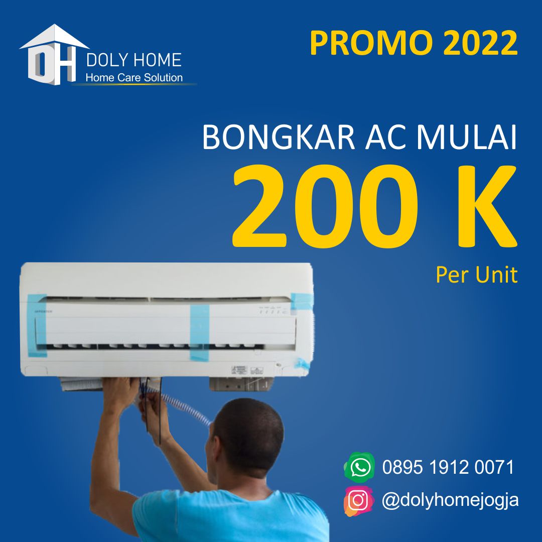 Bongkar AC Kulon Progo