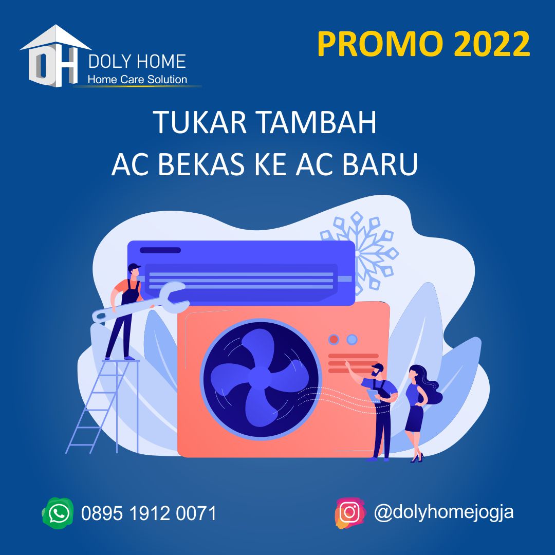 Tukar Tambah AC Bekas ke AC Baru Kulon Progo