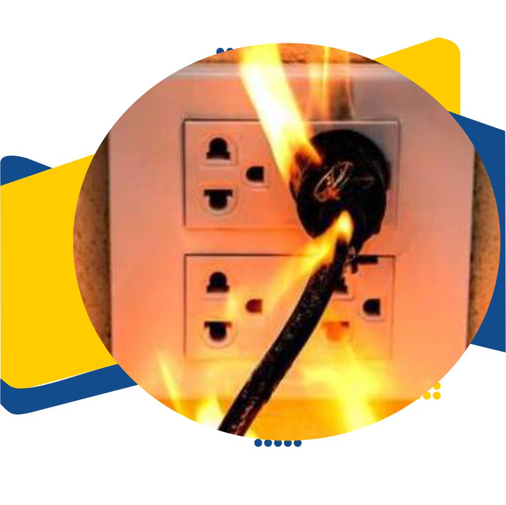 Colokan Terbakar